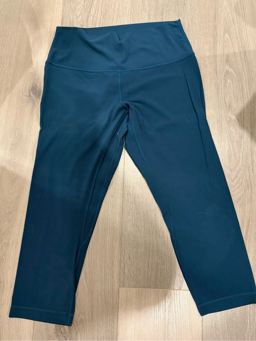 lululemon athletica Dark Teal High-Rise Capri Leggings
